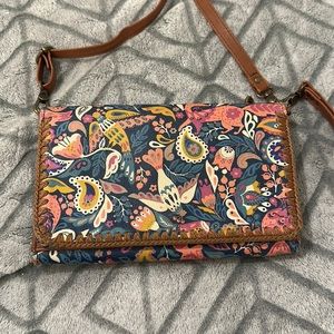 The Sak Sakroots Crossbody Wallet